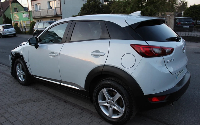 Mazda CX-3 cena 31900 przebieg: 88000, rok produkcji 2016 z Kłecko małe 137